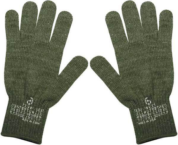 Rothco G.I. Wool Glove Liners Olive Drab 4