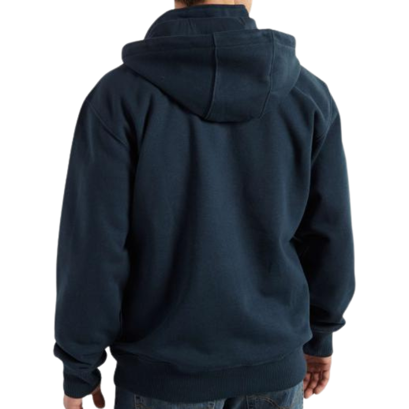 Rain Defender® Loose Fit Heavyweight Quarter-Zip Hoodie | New Navy