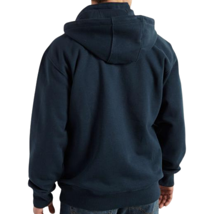 Rain Defender® Loose Fit Heavyweight Quarter-Zip Hoodie | New Navy