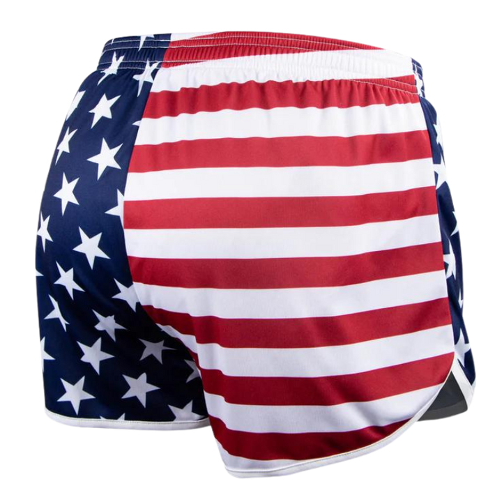 Running Shorts | Red White & Blue