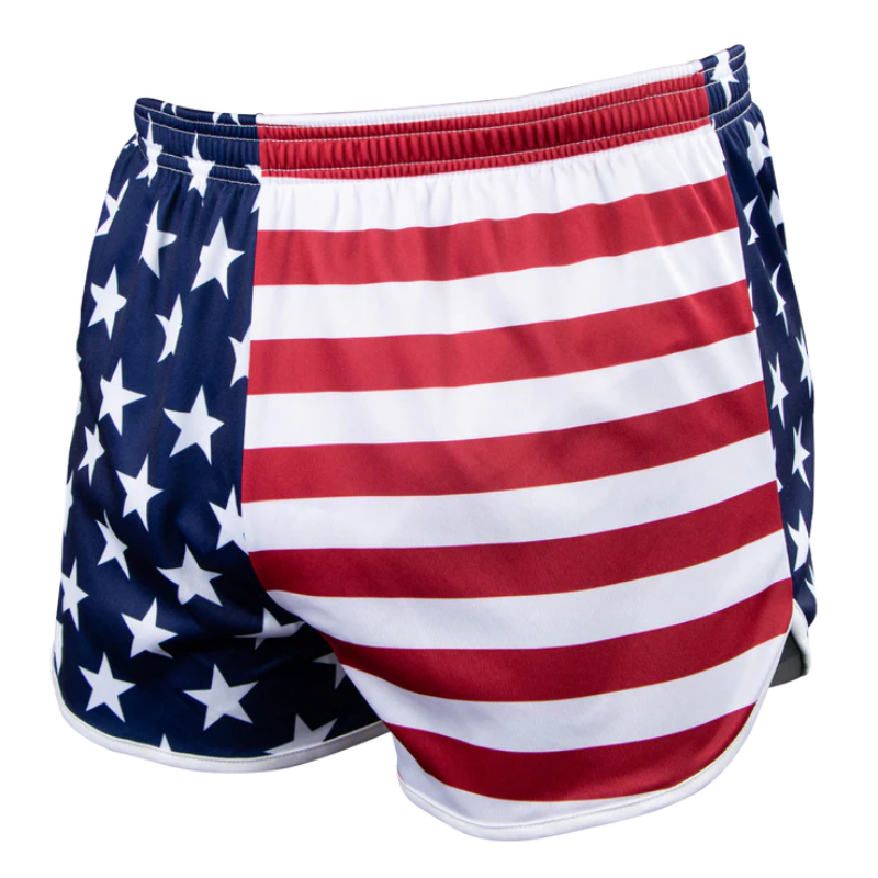 Running Shorts | Red White & Blue