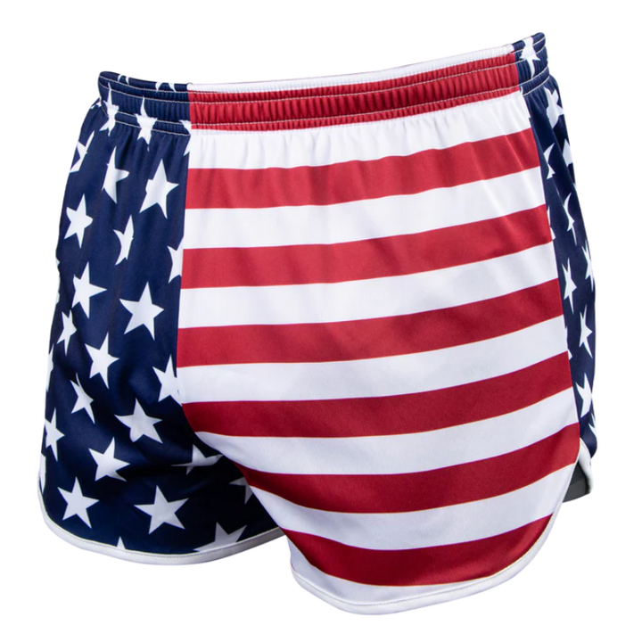 Running Shorts | Red White & Blue