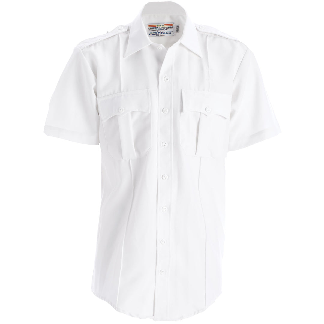 Women's Polyflex Short Sleeve Shirt W/ Zip