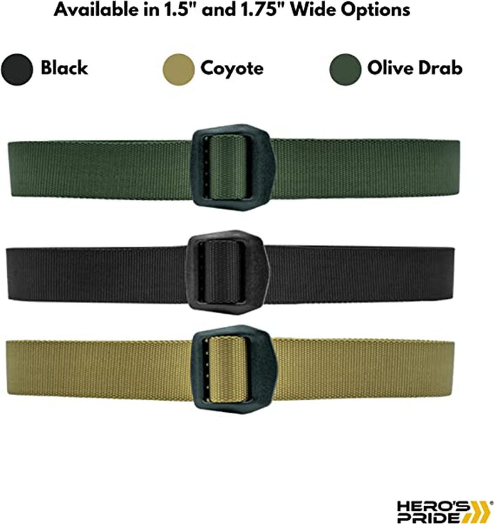 Tactical EDC Belt 1.5" | Black, Olive Drab