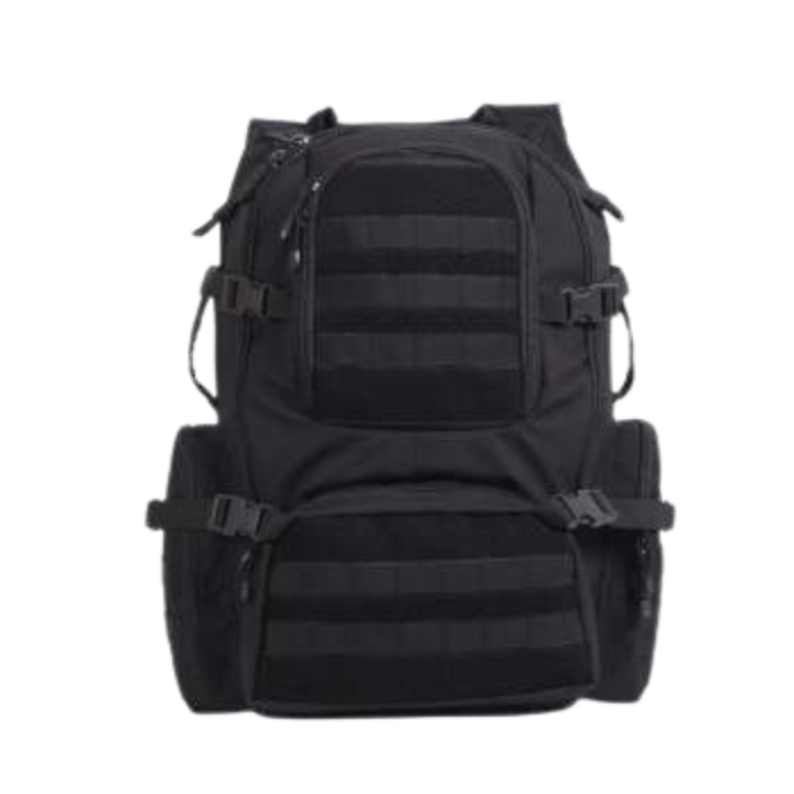 Multi-Chamber MOLLE Assault Pack | Black, Coyote