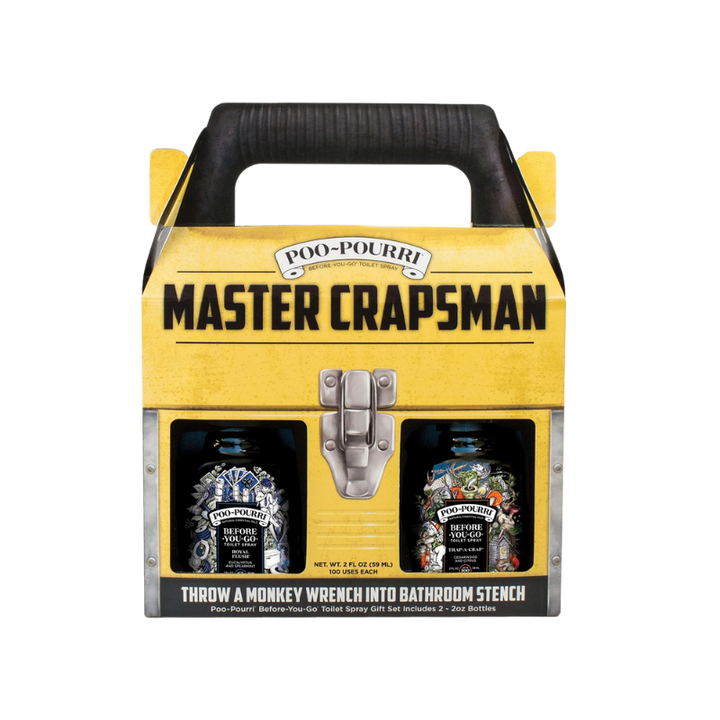 Master Crapsman Deodorizer Gift Set (2 Pack) | Royal Flush, Trap A Crap