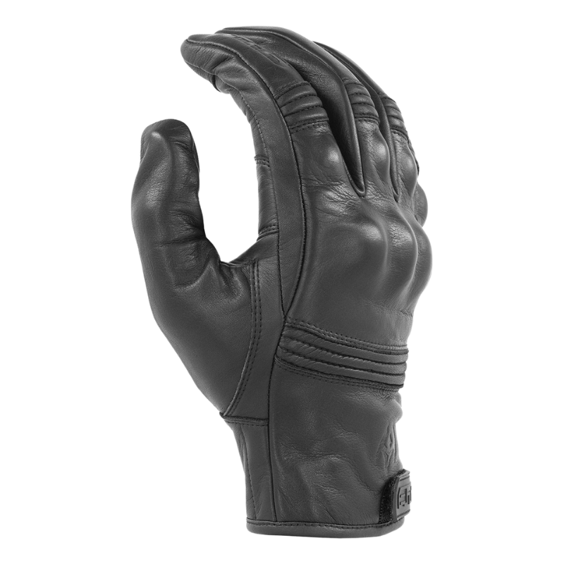 ATX Leather Gloves with Knuckle Armor | Black