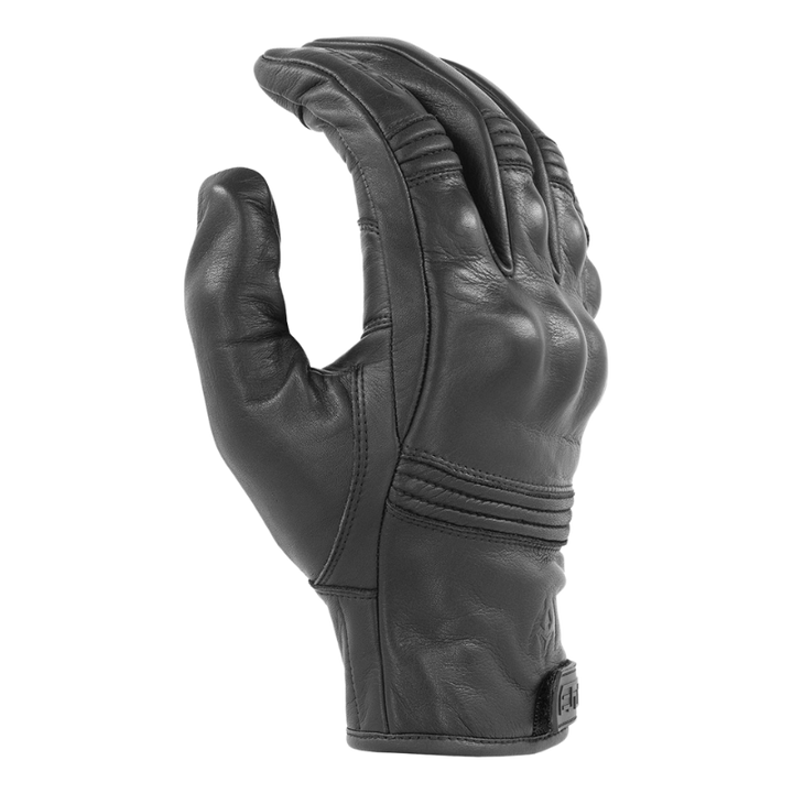 ATX Leather Gloves with Knuckle Armor | Black