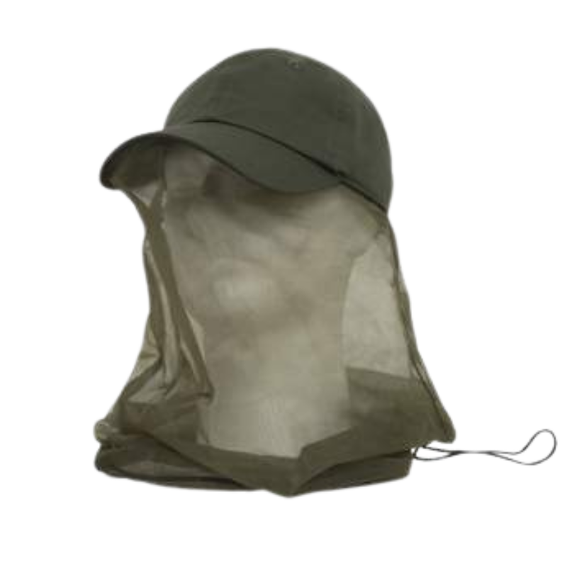 Operator Cap With Mosquito Net | Olive Drab