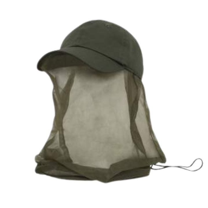 Operator Cap With Mosquito Net | Olive Drab