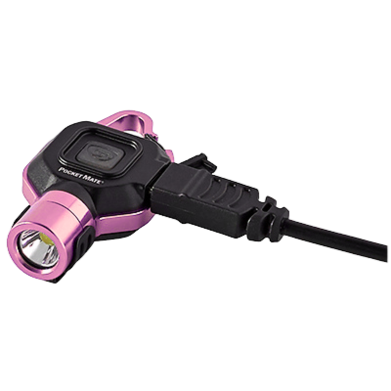 Pocket Mate Rechargeable LED Clip Light | Sliver, Red, Pink