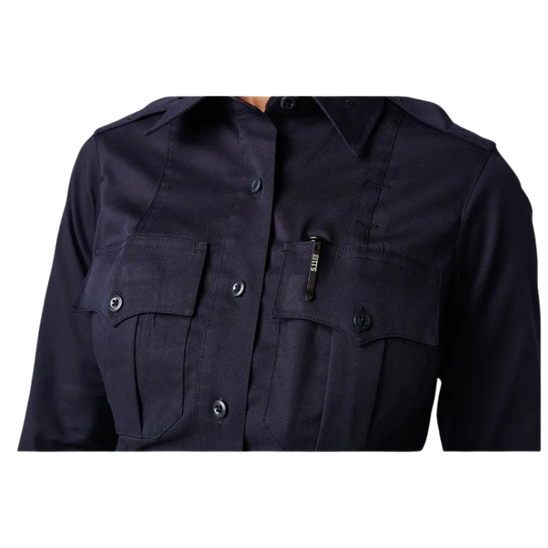 Women's NYPD Stryke Twill Long Sleeve Shirt