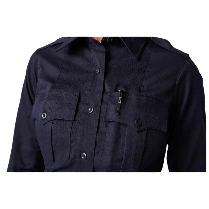 Women's NYPD Stryke Twill Long Sleeve Shirt