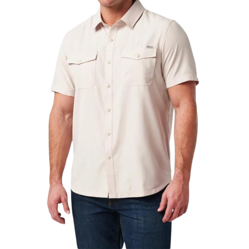 Marksman Short Sleeve Shirt UPF 50+ | Sandstone