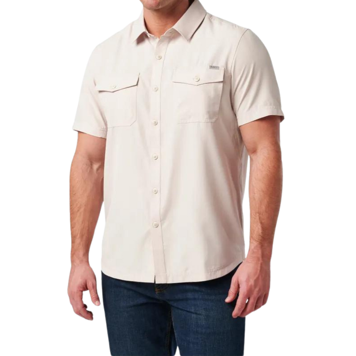 Marksman Short Sleeve Shirt UPF 50+ | Sandstone