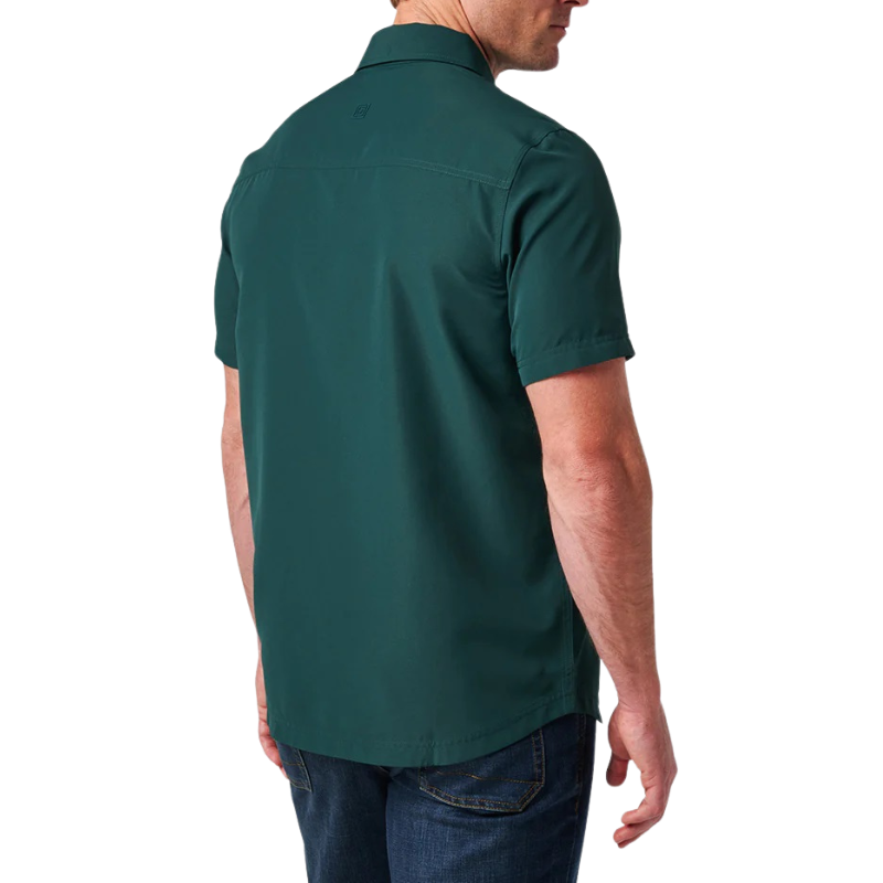 Marksman Short Sleeve Shirt UPF 50+ | Green Sea