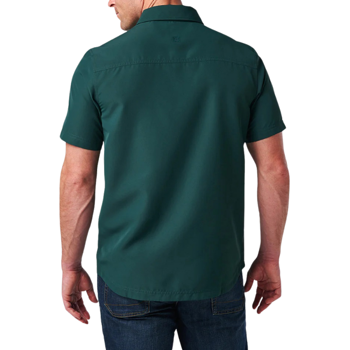 Marksman Short Sleeve Shirt UPF 50+ | Green Sea