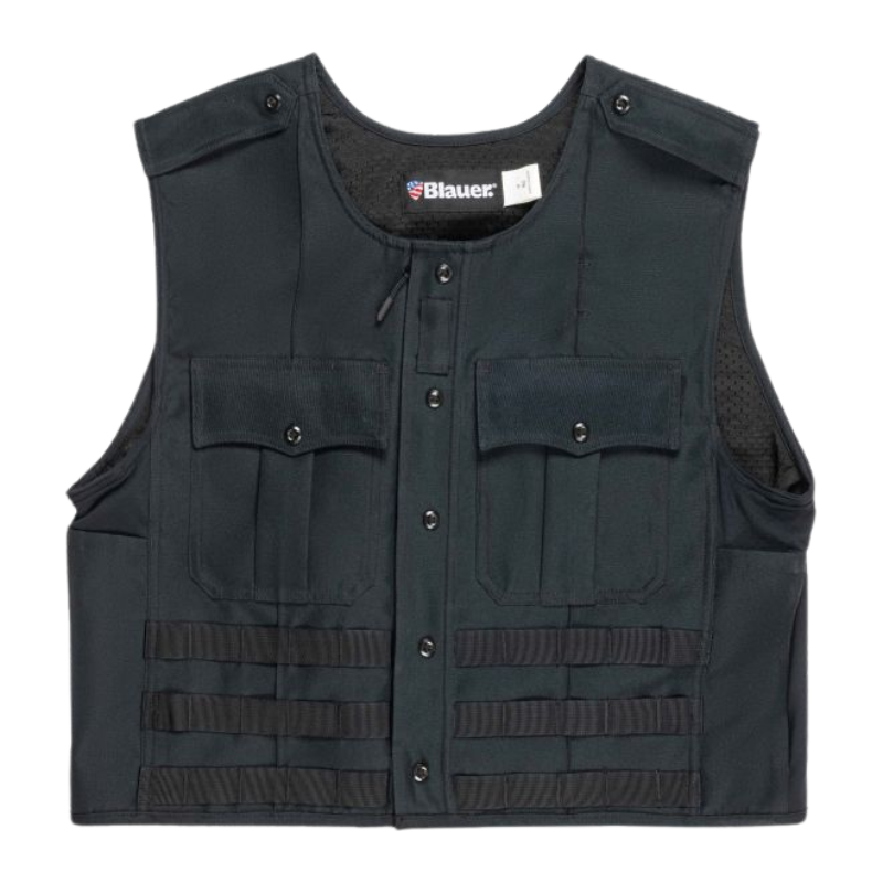 NYPD Zip Front Armorskin XP Vest Carrier | Navy