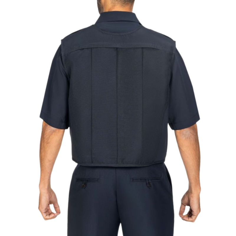 NYPD Zip Front Armorskin XP Vest Carrier | Navy