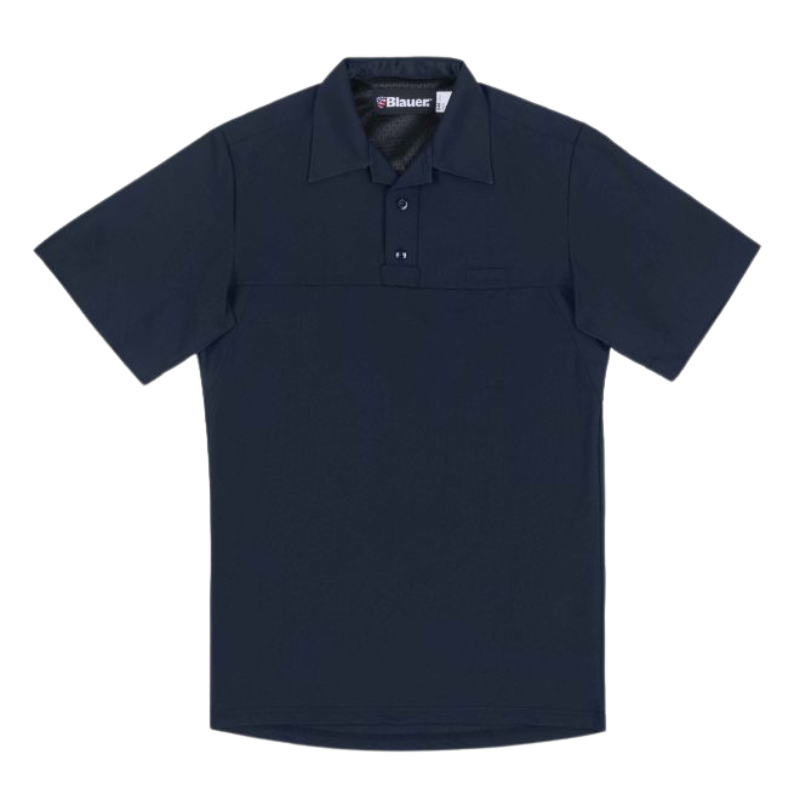 Blauer Under Carrier Short Sleeve Shirt w/ NYPD Patches | Dark Navy