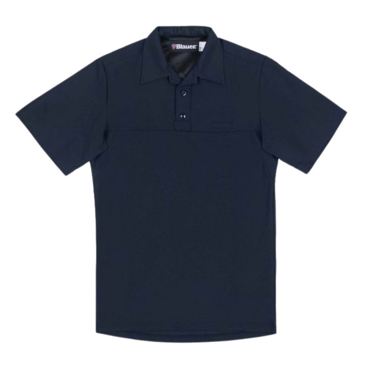 Blauer Under Carrier Short Sleeve Shirt w/ NYPD Patches | Dark Navy