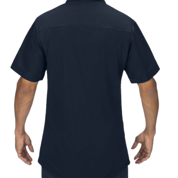 Blauer Under Carrier Short Sleeve Shirt w/ NYPD Patches | Dark Navy