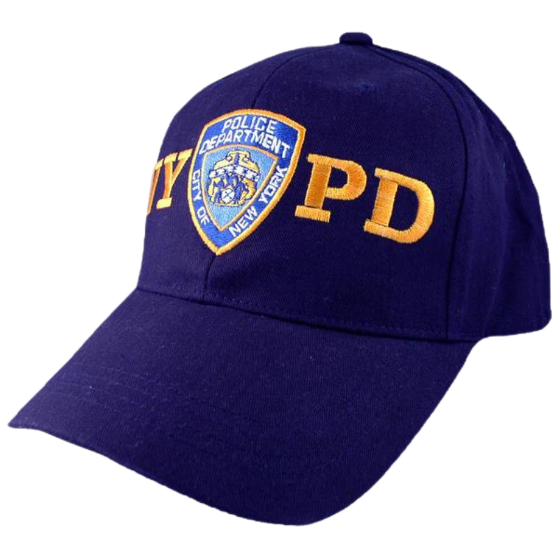 NYPD Embroidery Cap w/Logo & Lettering | Navy