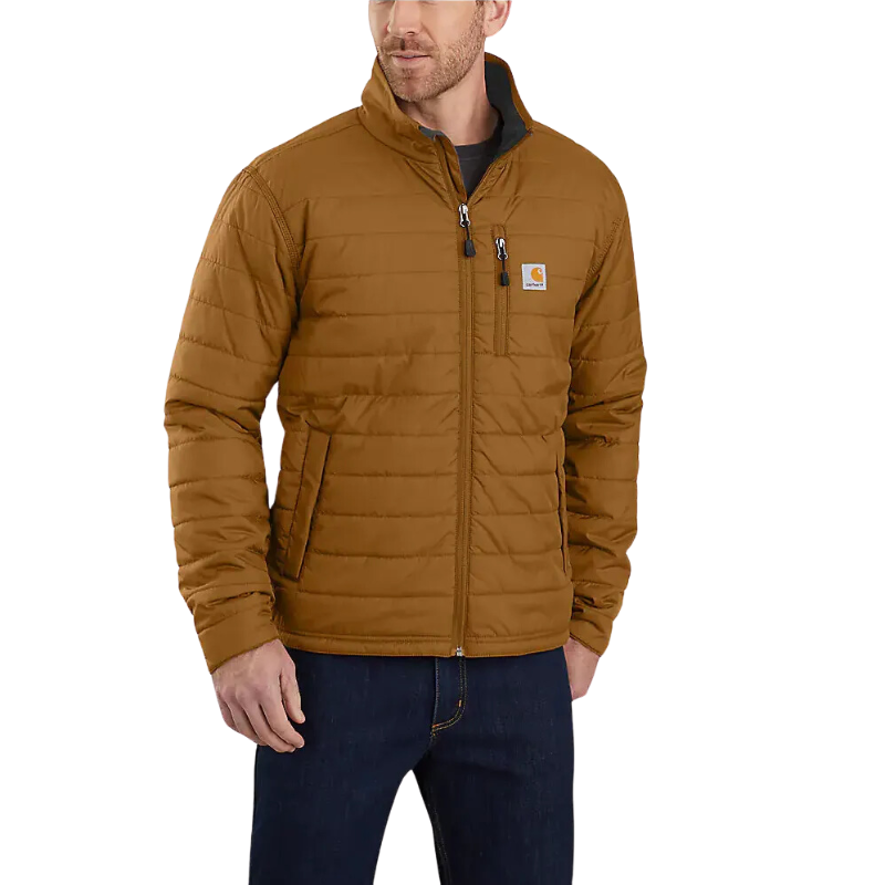 Rain Defender Relaxed Fit Lightweight Insulated Jacket | Carhartt Brown