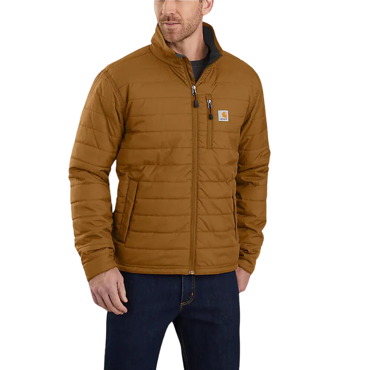 Rain Defender Relaxed Fit Lightweight Insulated Jacket | Carhartt Brown