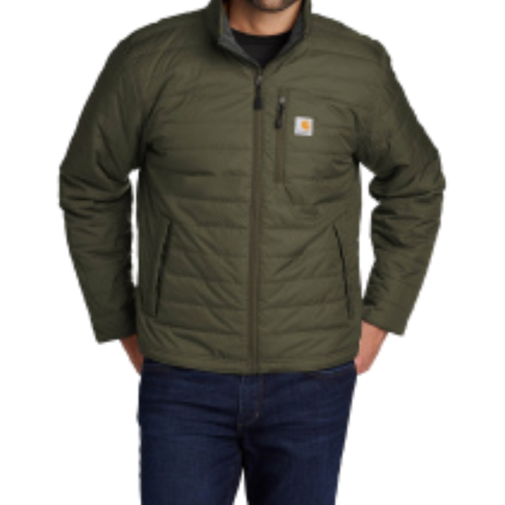 Rain Defender Relaxed Fit Lightweight Insulated Jacket | Moss