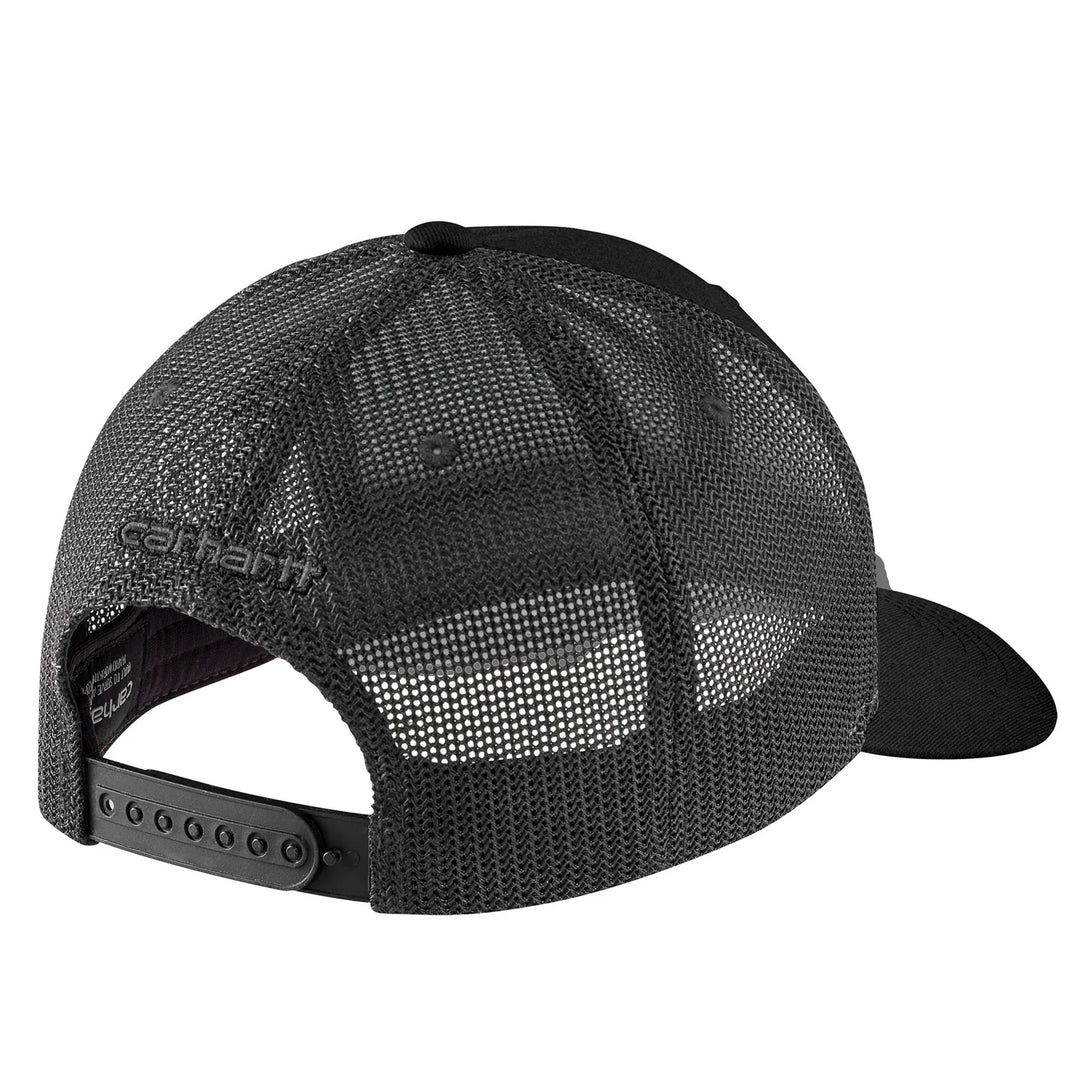 Rugged Flex Logo Patch Cap | Black