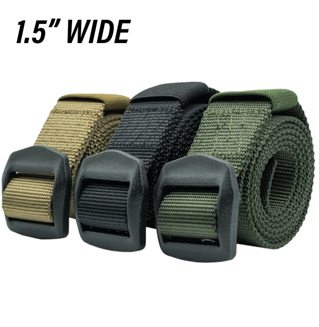 Tactical EDC Belt 1.5" | Black, Olive Drab