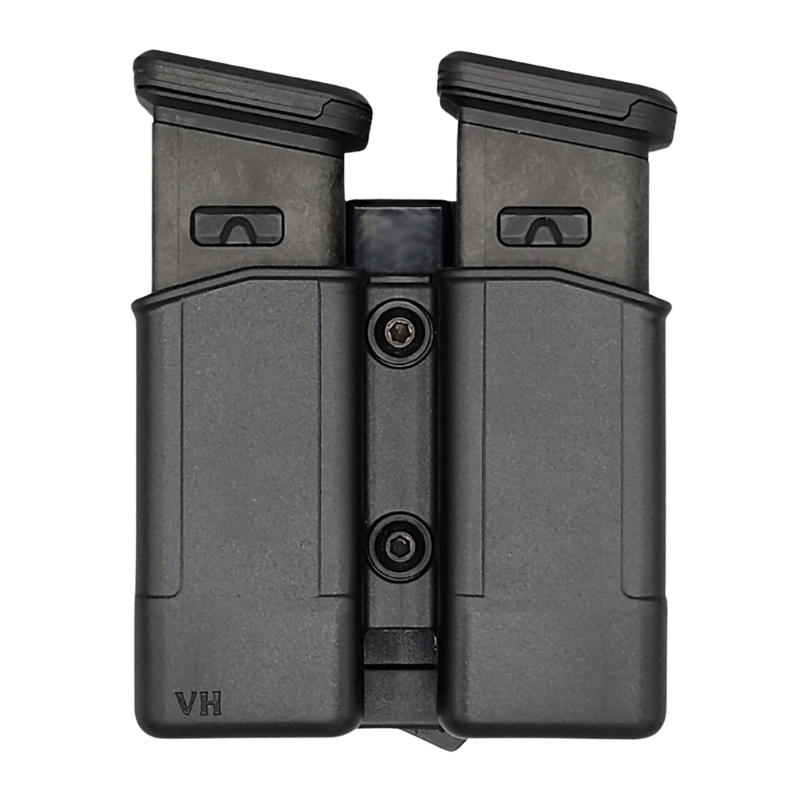 Edge Double Pistol Magazine Case - Universal Fit | Black