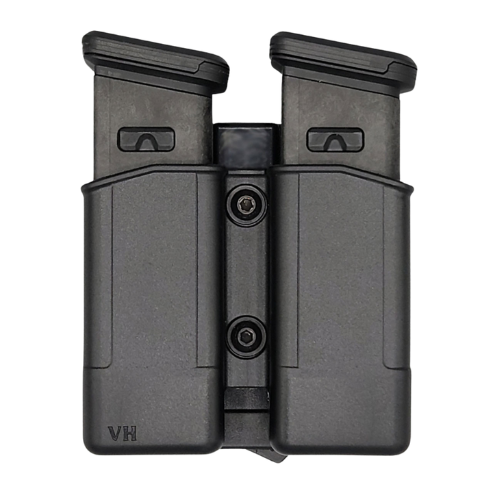 Edge Double Pistol Magazine Case - Universal Fit | Black