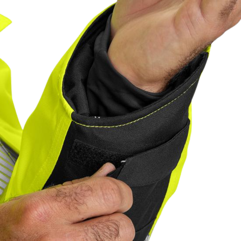 High-Visibility Waterproof Loose Fit Heavyweight Insulated Class 3 Jacket | Brite Lime