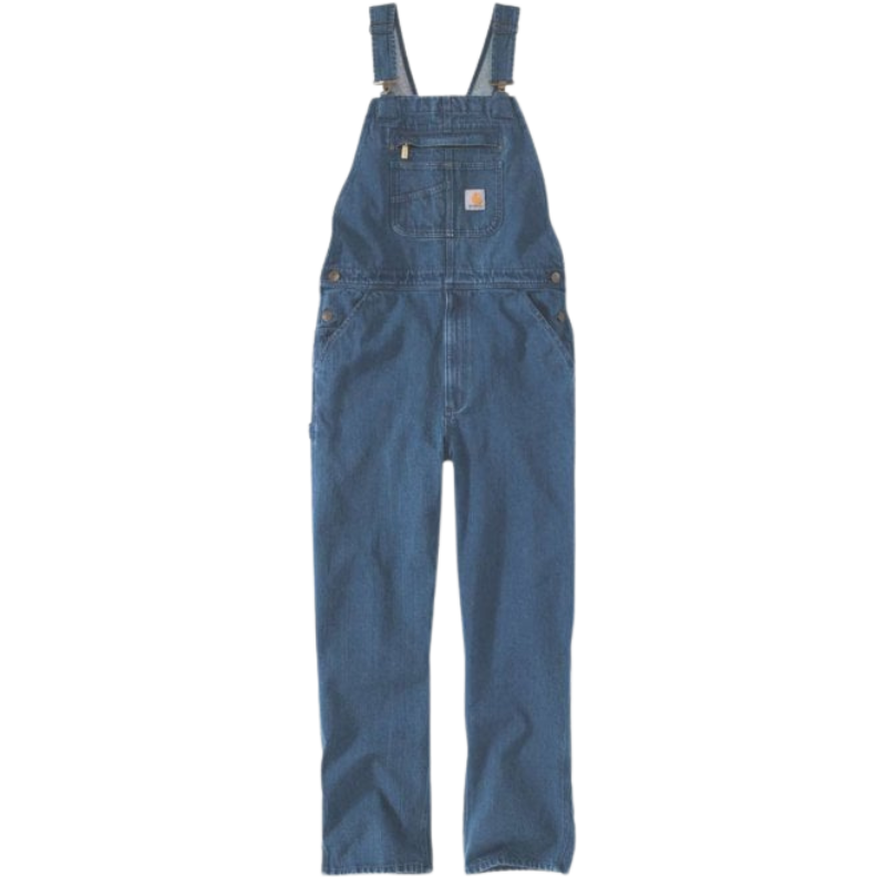 Loose Fit Denim Bib Overall | Darkstone