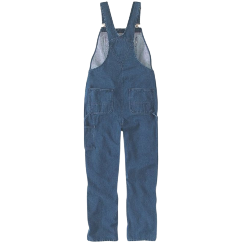 Loose Fit Denim Bib Overall | Darkstone