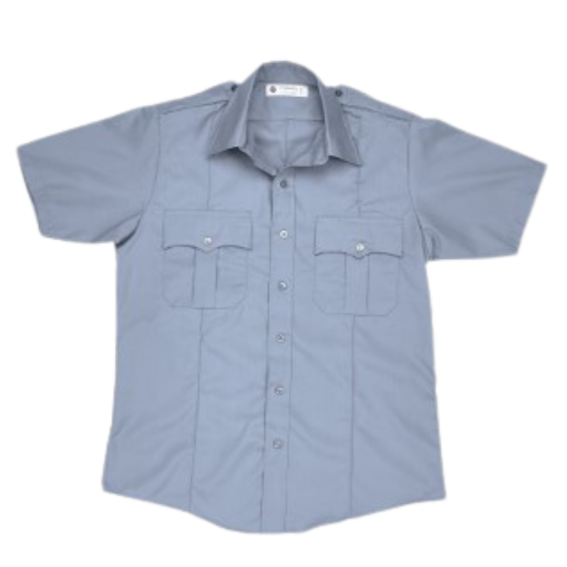 Short Sleeve Uniform Police Shirt | Police Blue