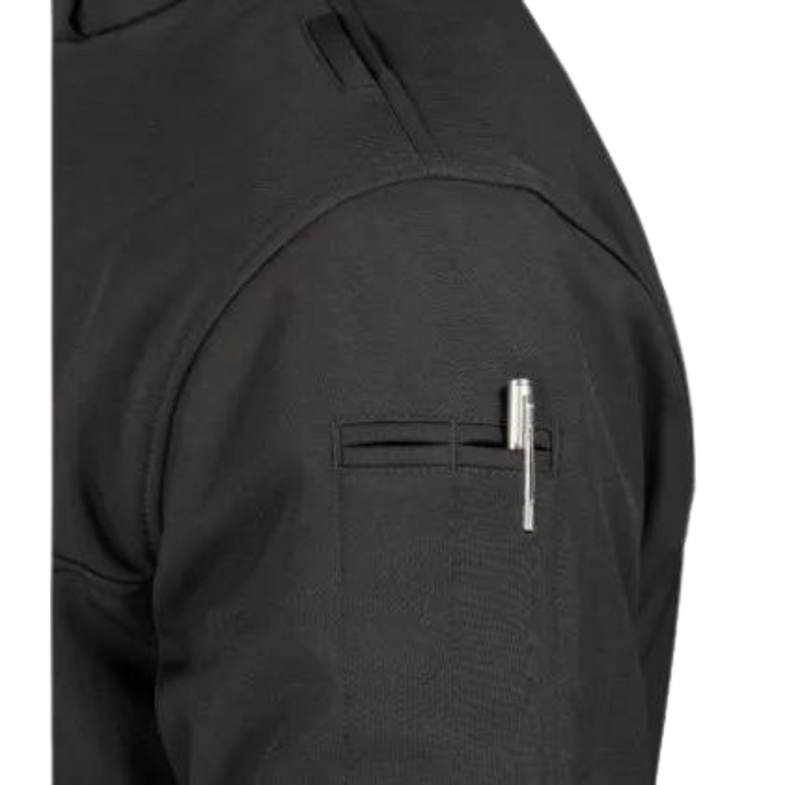 Hooded Softshell Job Shirt | Black