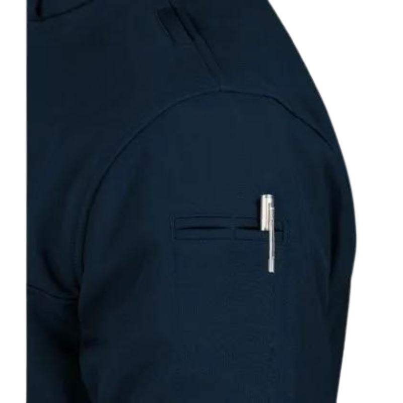 Hooded Softshell Job Shirt | Navy