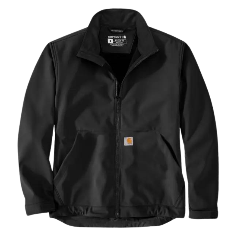 Rain Defender Relaxed Fit Softshell Jacket | Black