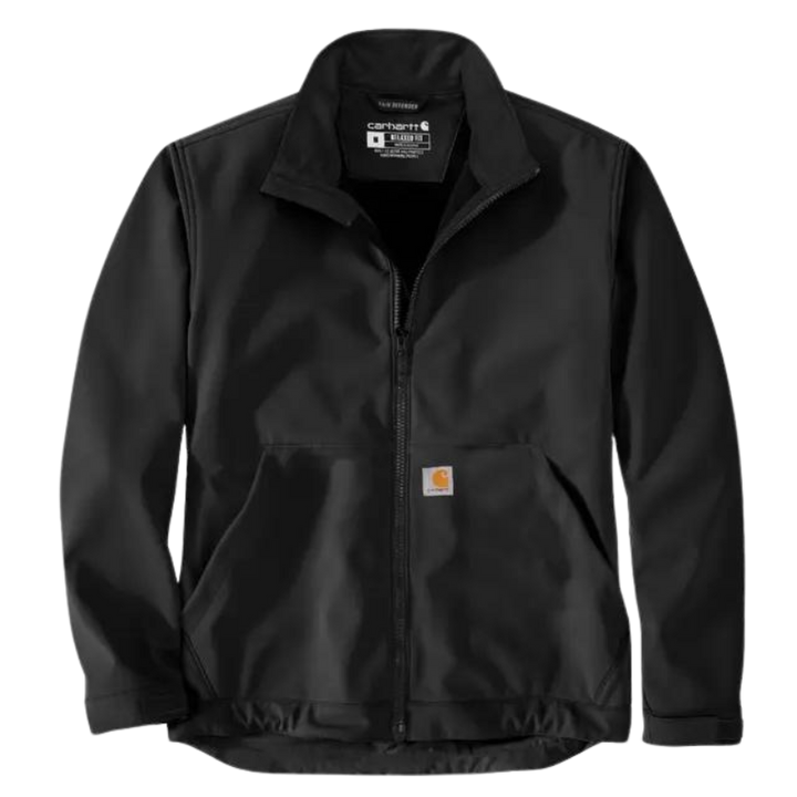 Rain Defender Relaxed Fit Softshell Jacket | Black