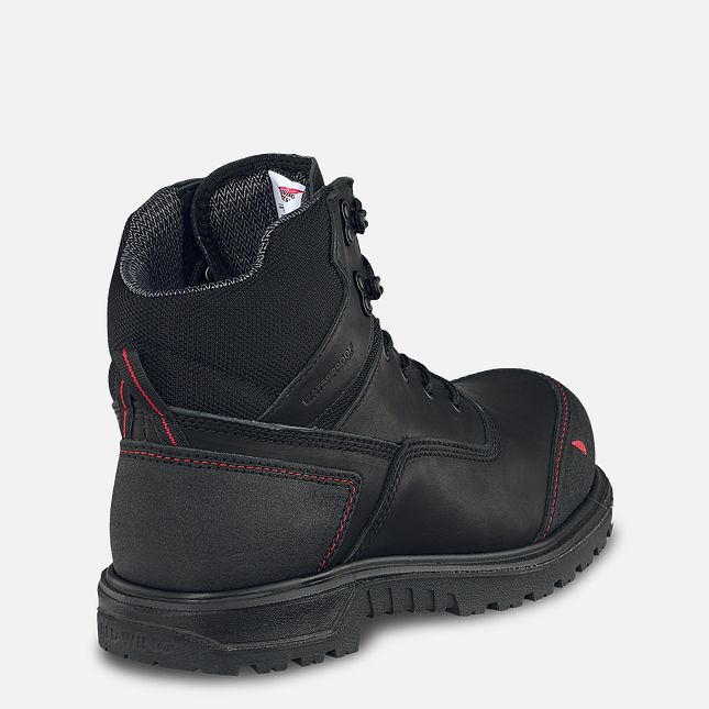 Brnr XP Men's 6-inch Waterproof Safety Toe Boot | Black