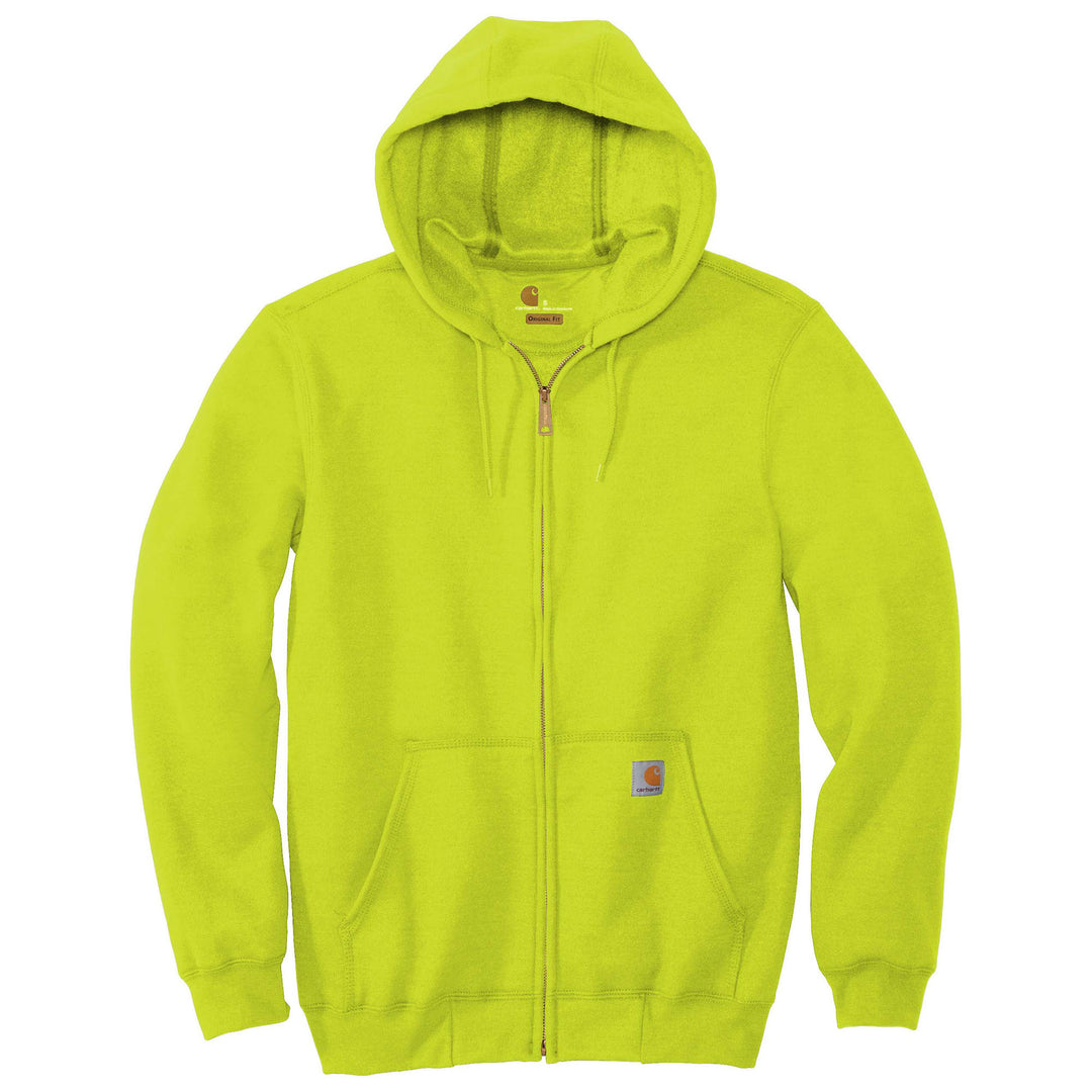 Loose Fit Midweight Full-Zip Sweatshirt | Bright Lime