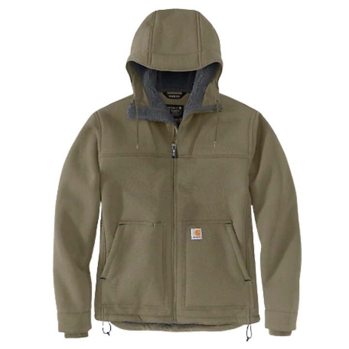 SuperDux Relaxed Fit Sherpa-Lined Active Jacket | Burnt Olive