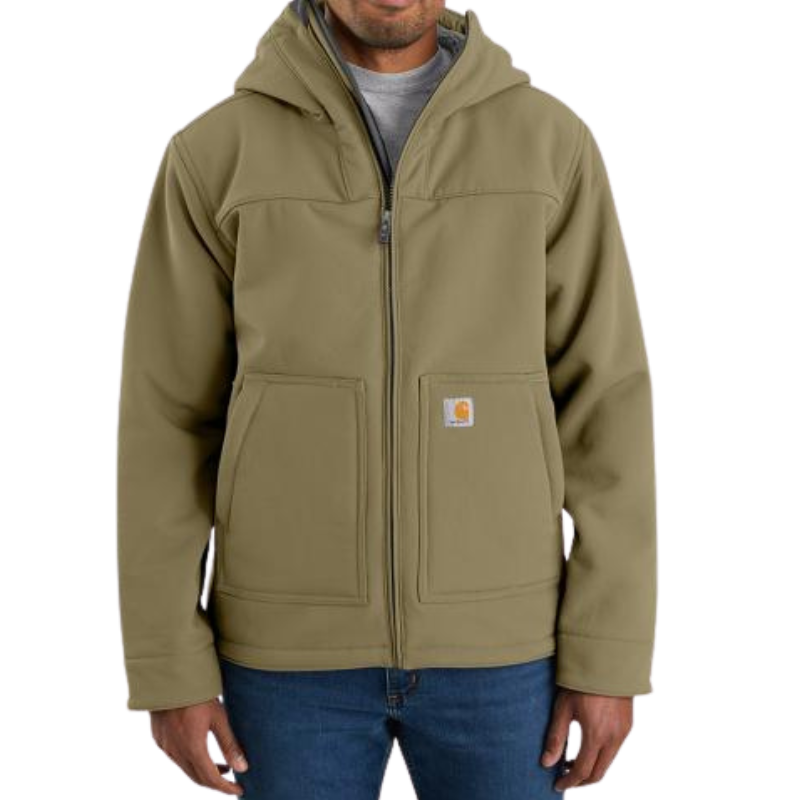 SuperDux Relaxed Fit Sherpa-Lined Active Jacket | Burnt Olive