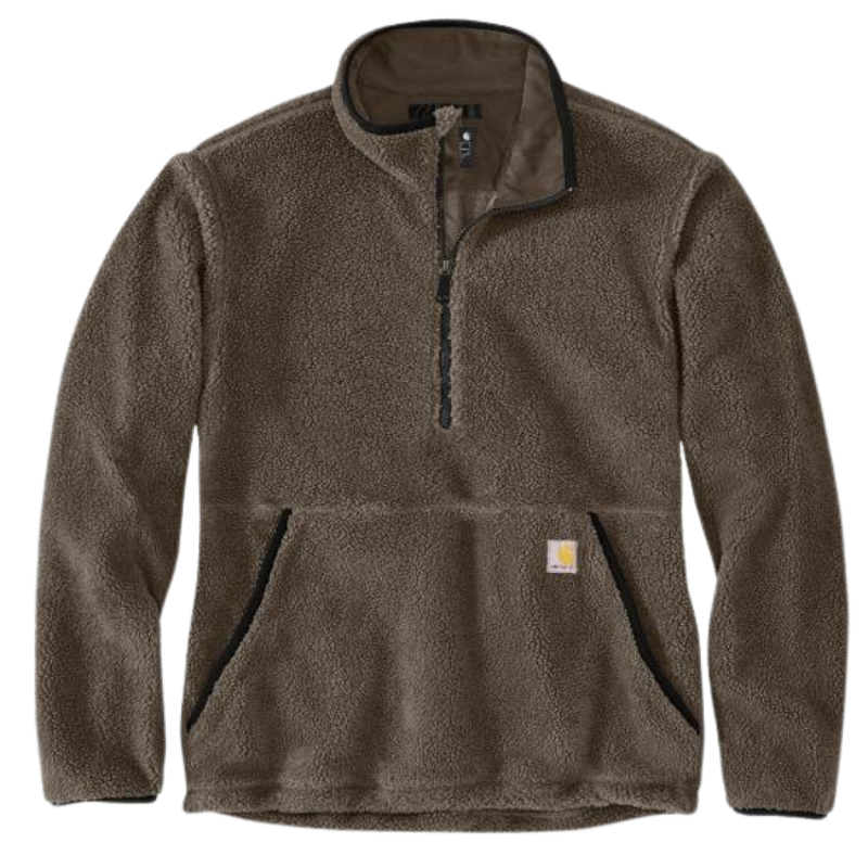 Loose Fit Fleece Pullover | Tarmac