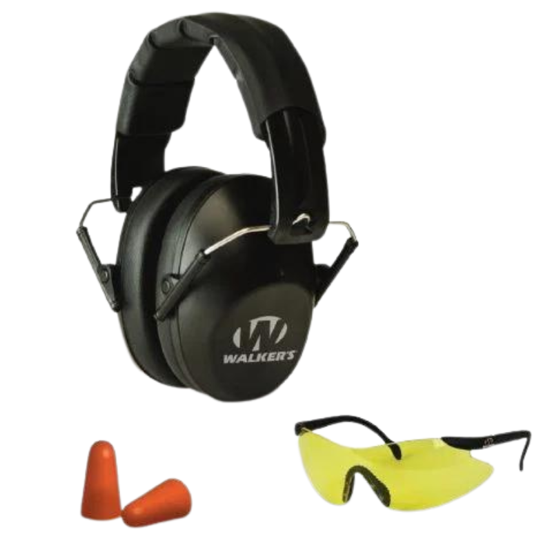 Pro-Low Profile Folding Muff/Glasses/Plugs Combo