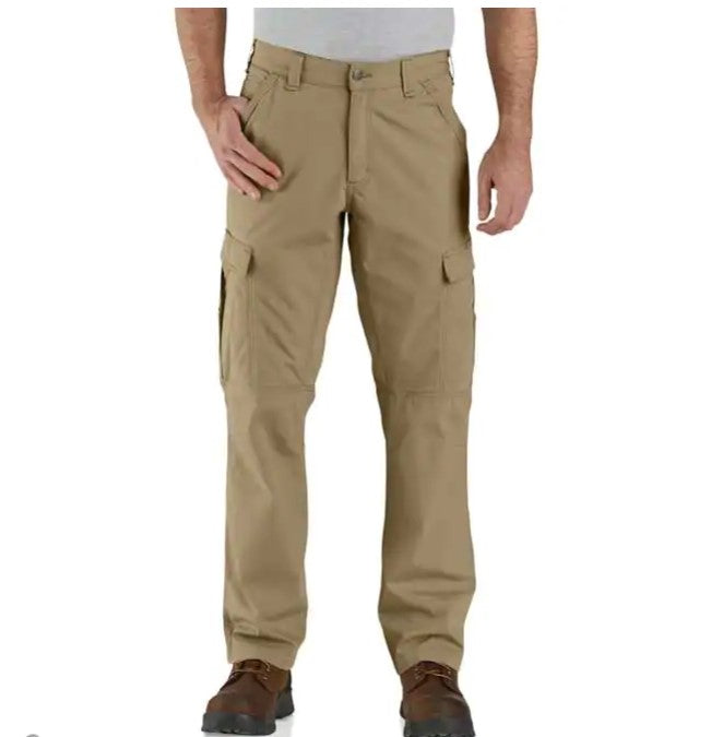 Force Relax Fit Cargo Pants | Dark Khaki