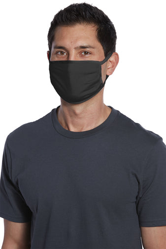 Solid 3 Ply Cotton Ear Loop Face Mask | Multiple Colors (Customization Available)